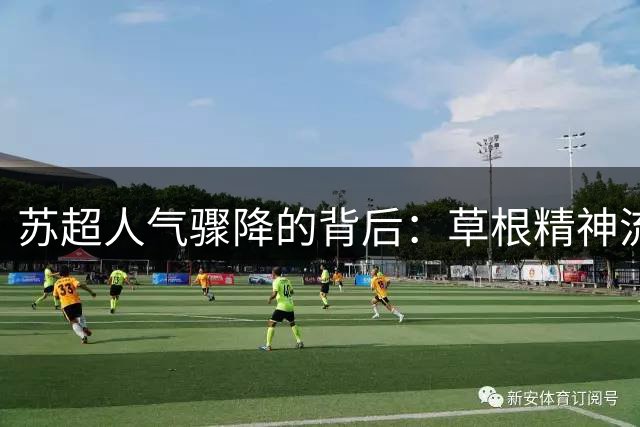 苏超人气骤降的背后：草根精神流失引发观众出走